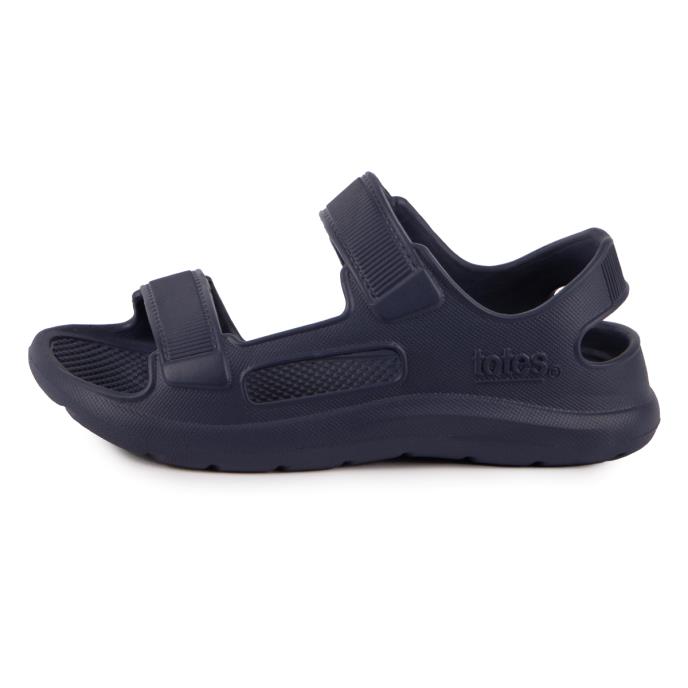 totes® SOLBOUNCE Kids Sport Sandal Navy Extra Image 3